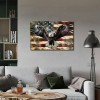 Flag Canvas Wall Art Hanging Picture Home Decor Eagle Wall Decor Artwork Bedroom Living Room Decoration